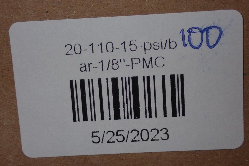 Noshok 1/8" Pressure Guage - 2011015psib
