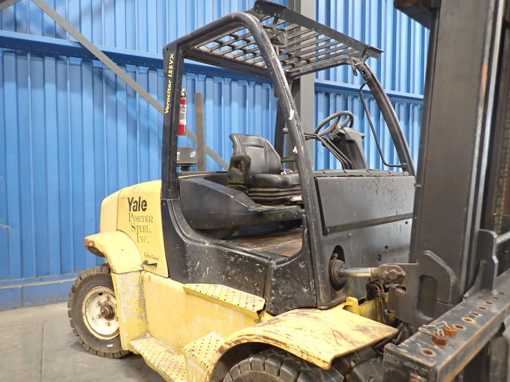 Yale 15,500lbs Diesel Forklift - Gdp155vxnjjv126