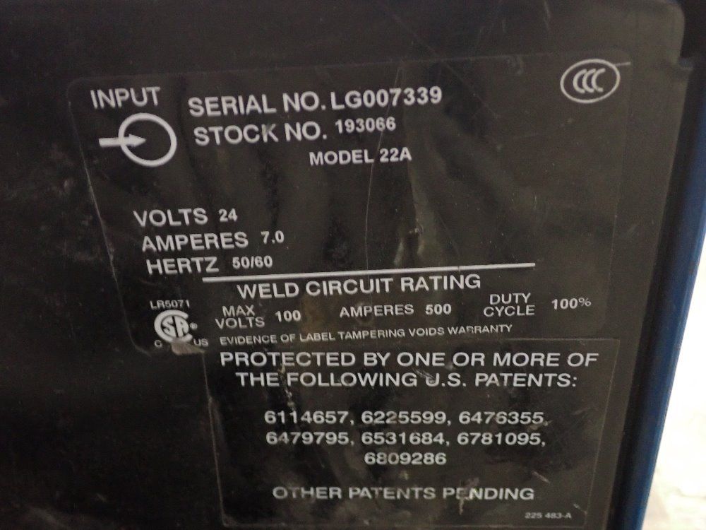 Miller 11.2kw Welder - Shopmate 300