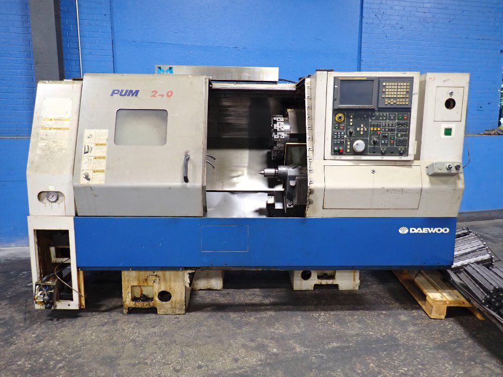Daewoo Cnc Lathe - Puma 240b