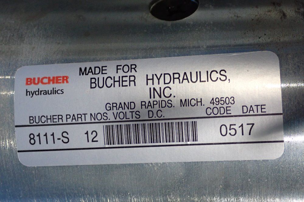 Bucher Hydraulic Pump - 8111-s