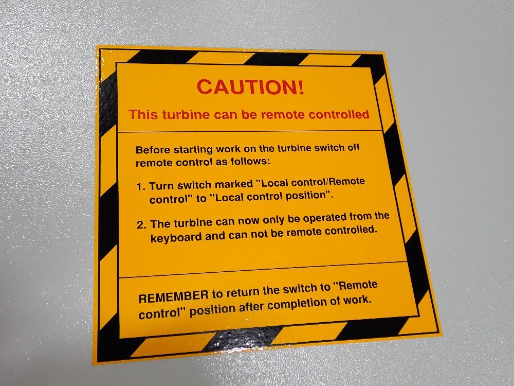 Siemens Gamesa Control Panel - A9b10008986