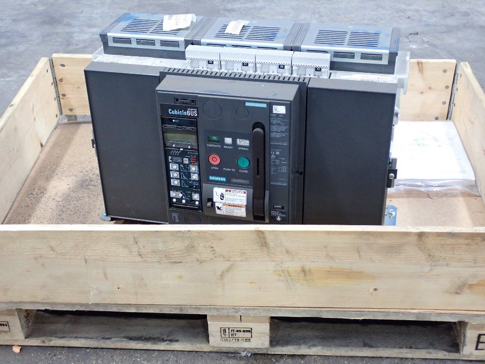 Siemens Gamesa 4000 Amp/600 V Power Circuit Breaker - 3wl5340-4f3-a17