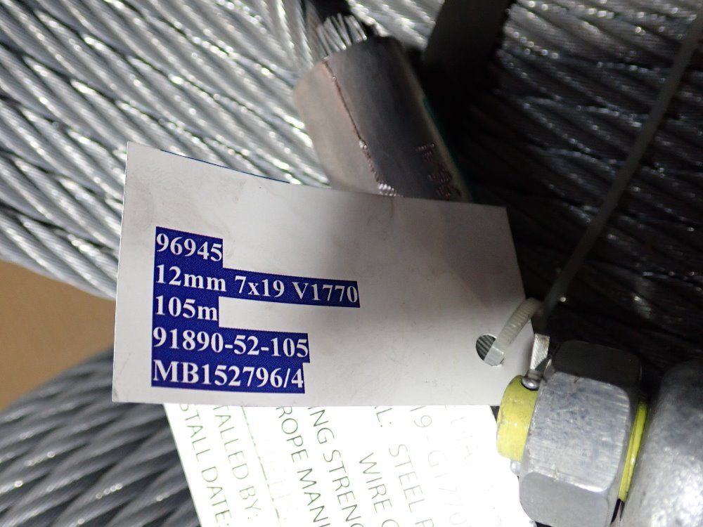 Eurocable Nv 12mm Wire Rope