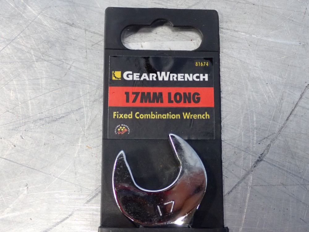 Gear Wrench 17mm Combination Wrench - 81674