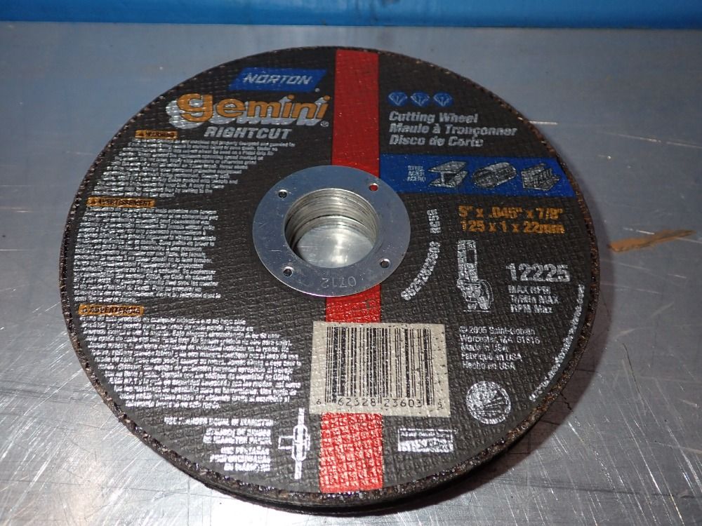 Norton Cut Off Wheel - 12225