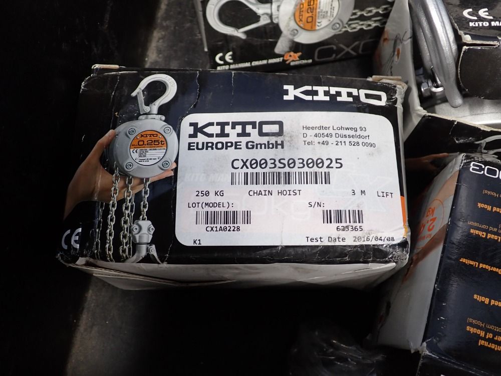 Kito Chain Hoist - Cx1a0228