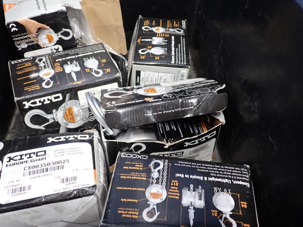 Kito Chain Hoist - Cx1a0228