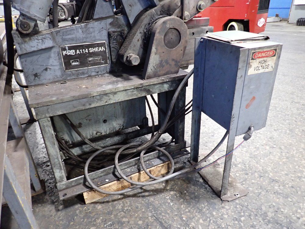 Krb Machinery Alligator Hydraullic Shear - A114