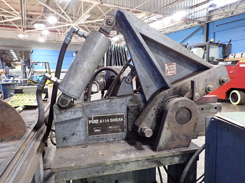 Krb Machinery Alligator Hydraullic Shear - A114