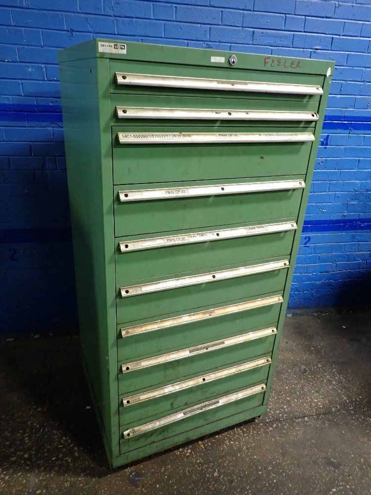 Deluxe/lista 10 Drawers Tool Cabinet
