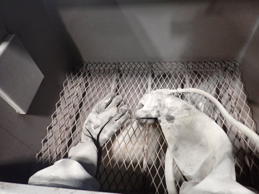 Dayton Electric Mfg. Co. Sand Blast Cabinet - 3z849