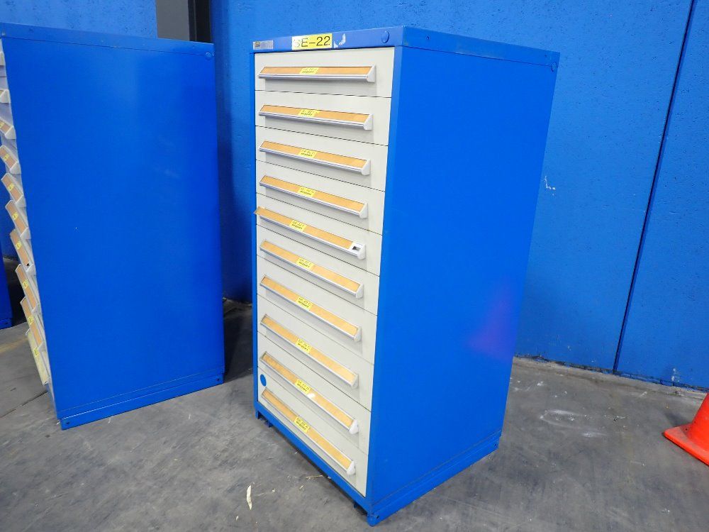 Stanley Vidmar 10 Drawers Tool Cabinet