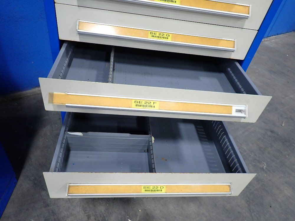 Stanley Vidmar 10 Drawers Tool Cabinet