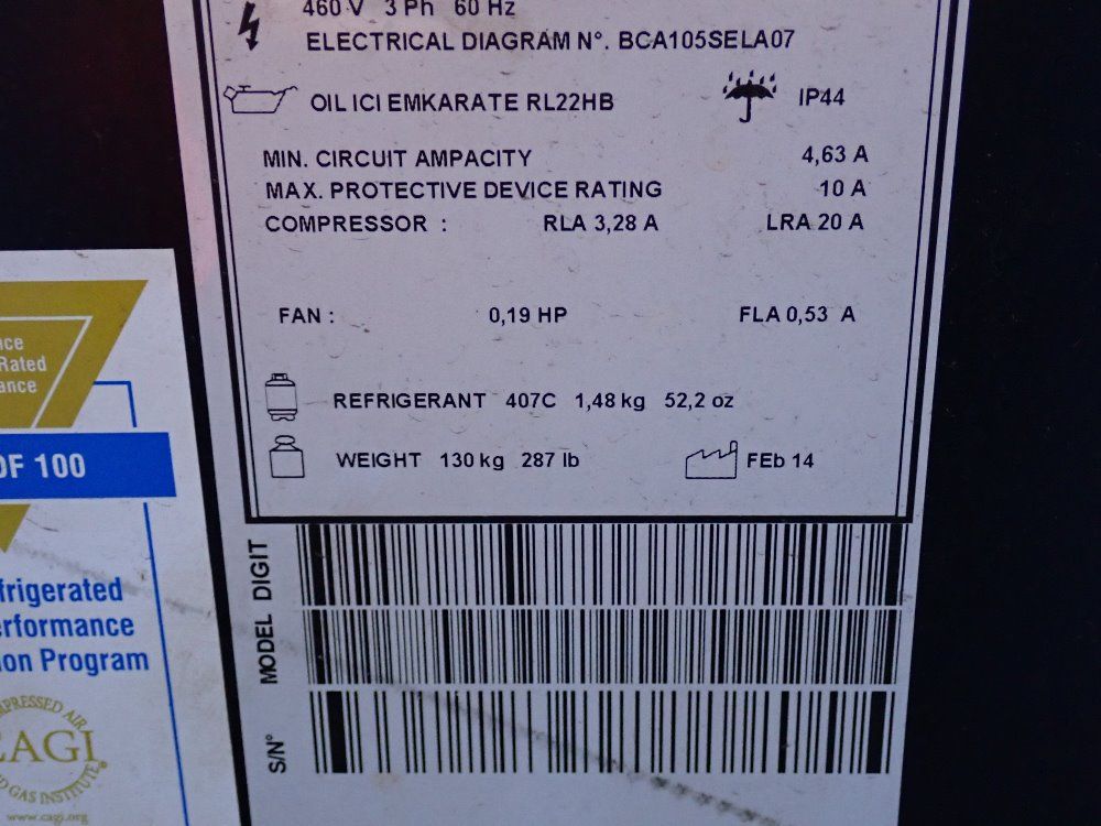 Parker Air Dryer - Drd250-a46036014tx