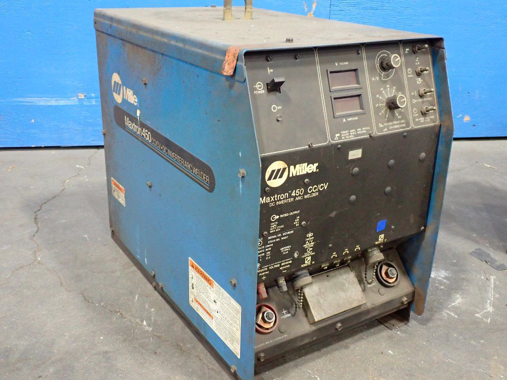 Miller Dc Inverter Arc Welder - Maxtron 450 Cc/cv