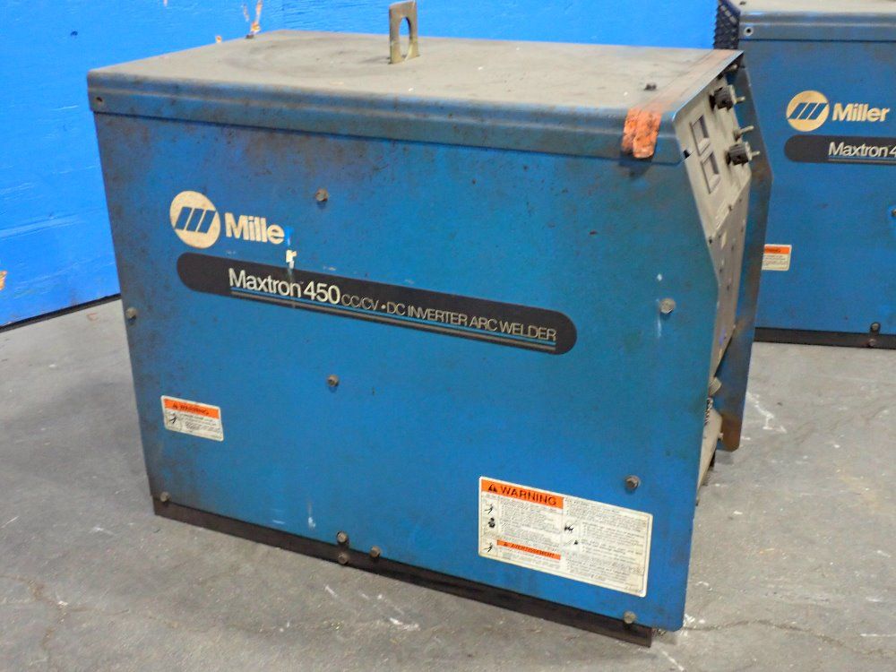 Miller Dc Inverter Arc Welder - Maxtron 450 Cc/cv