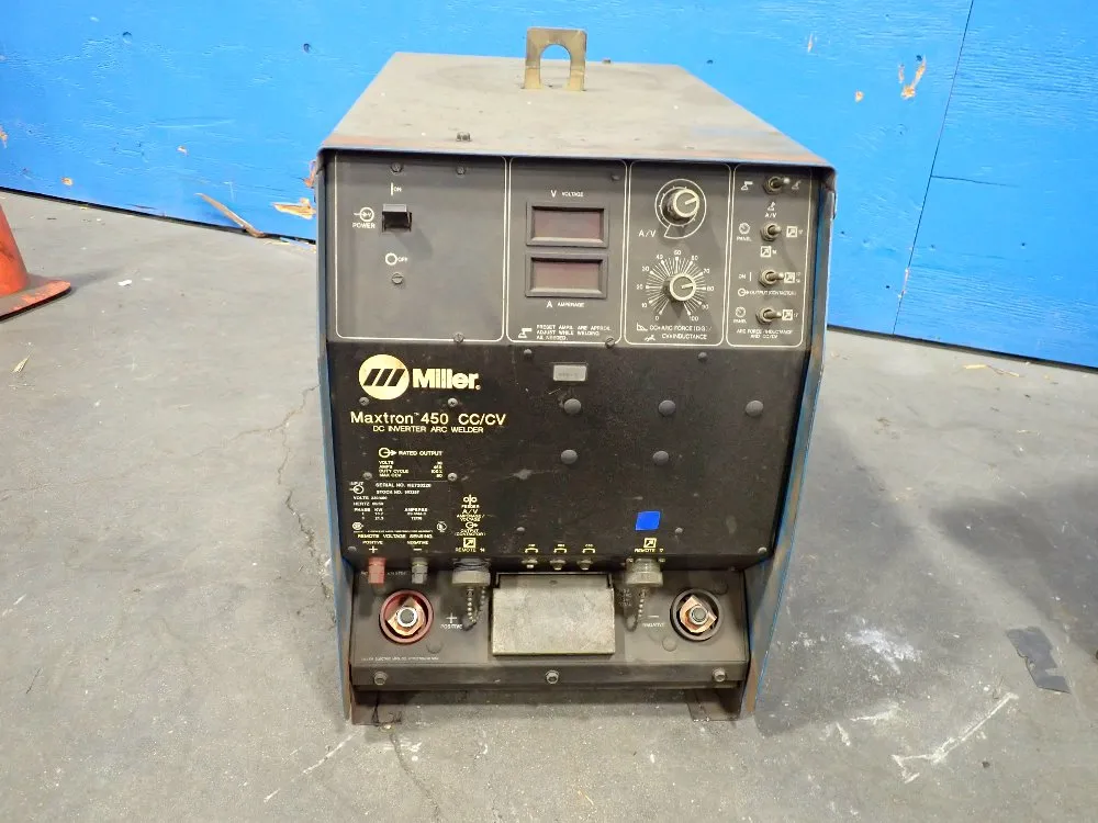 Miller Dc Inverter Arc Welder - Maxtron 450 Cc/cv