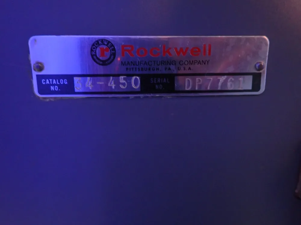 Rockwell 10" Table Saw - 34-450