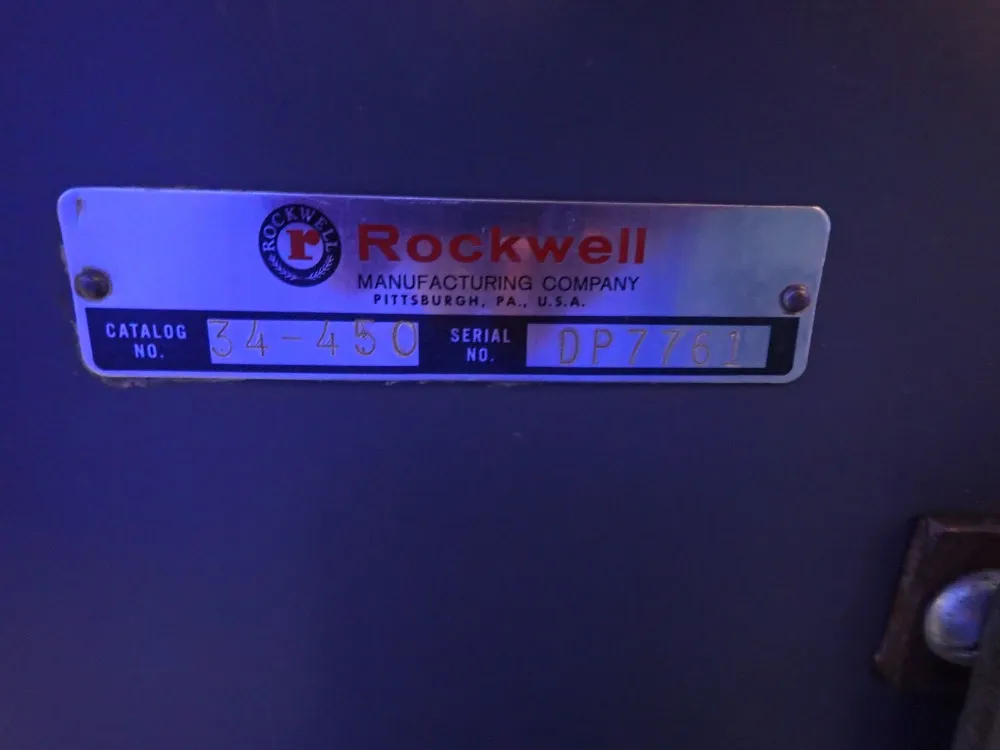 Rockwell 10" Table Saw - 34-450