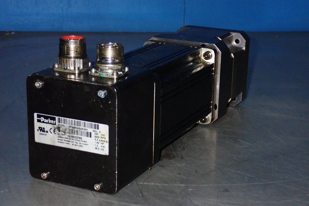 Parker 1.62 Hp Servo Motor - Mpm892asg65n