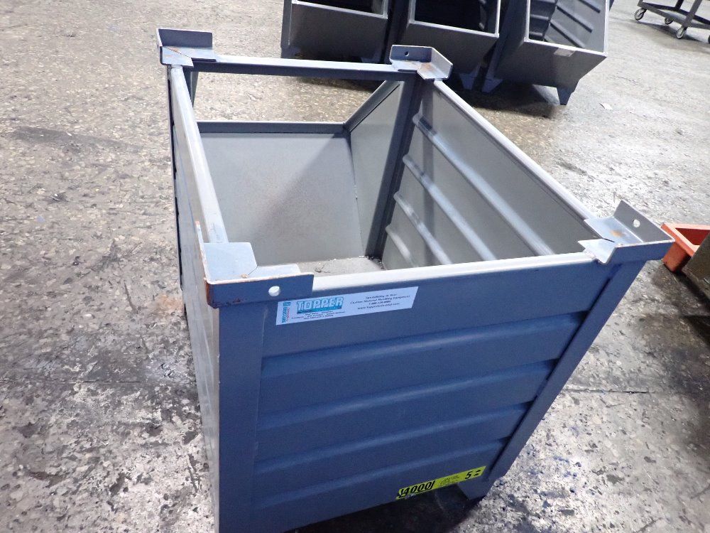 41" X 22" X 24" Metal Stackable Bins