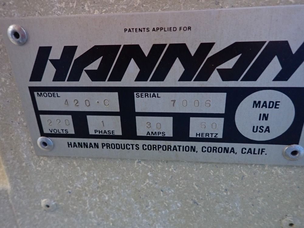 Hannan 20" X 25" Vacuum Former - 420.0