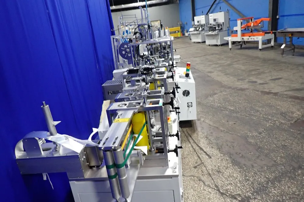 Sinoped 14" X 188" Automatic Kn95 Mask Machine