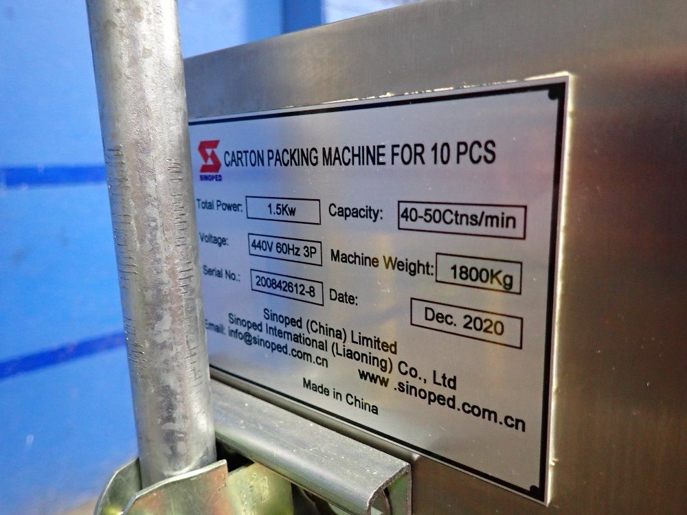 Sinoped 180" Carton Packaging Machine