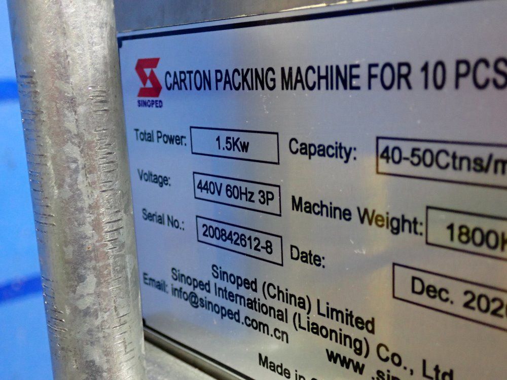 Sinoped 180" Carton Packaging Machine