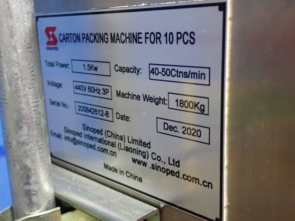 Sinoped 180" Carton Packaging Machine