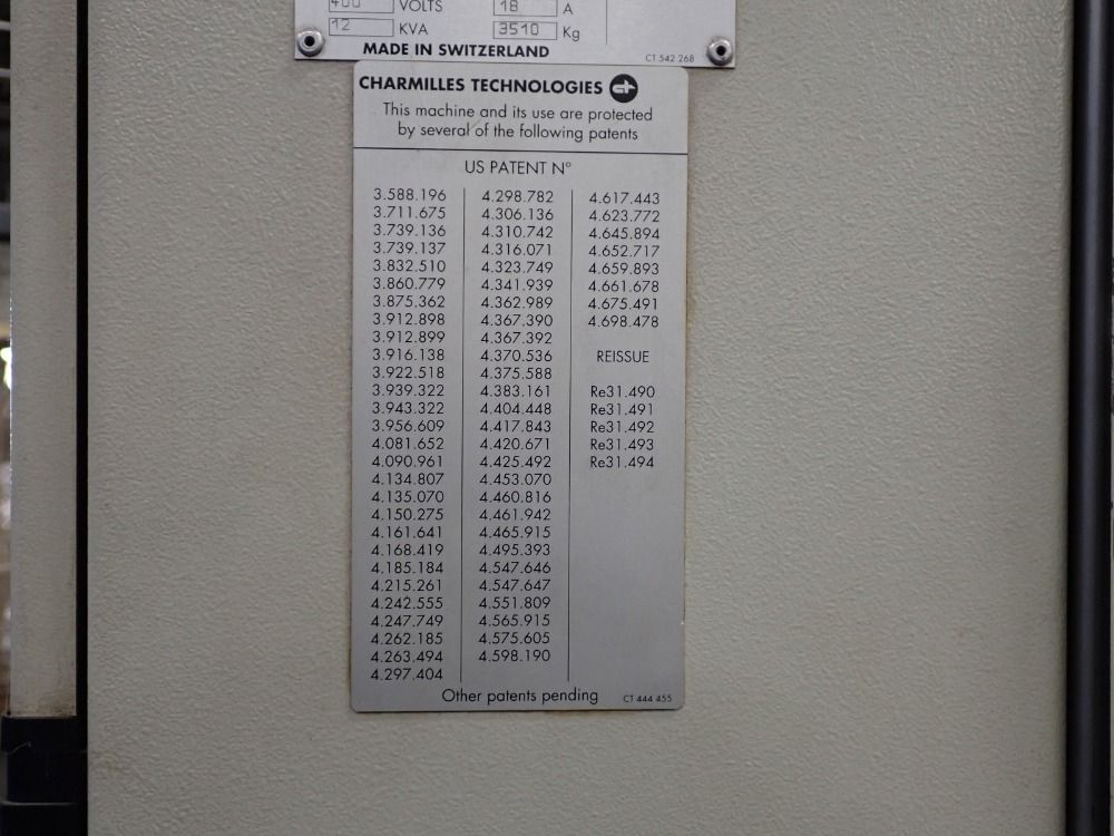 Charmilles Technologies Wire Edm - Robofil 330f