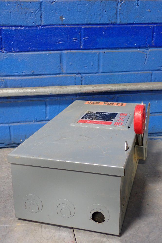 Cutler Hammer 30 Amp / 600 Vac Fusible Disconnect - Dh3610gk