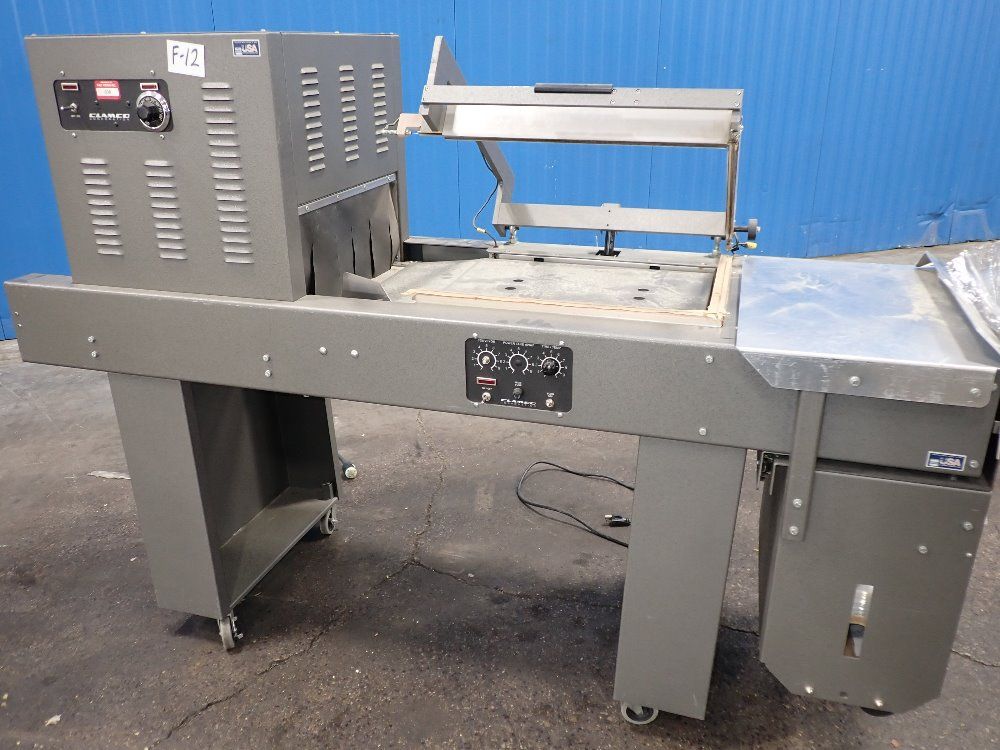 Clamco L Bar Sealer  Heat Shrink Tunnel