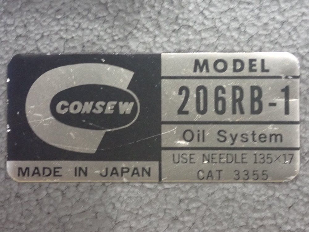 Consew Sewing Machine  Work Table Wlight