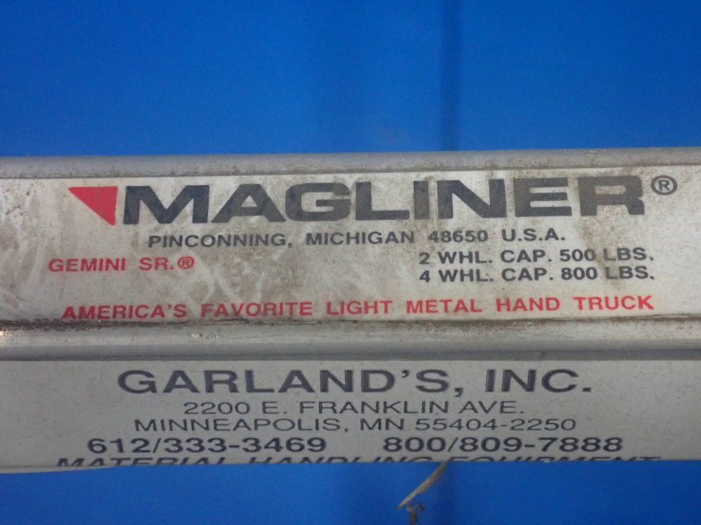 Magliner 500 Lbs. Appliance Hand Truck - Gemini Sr.