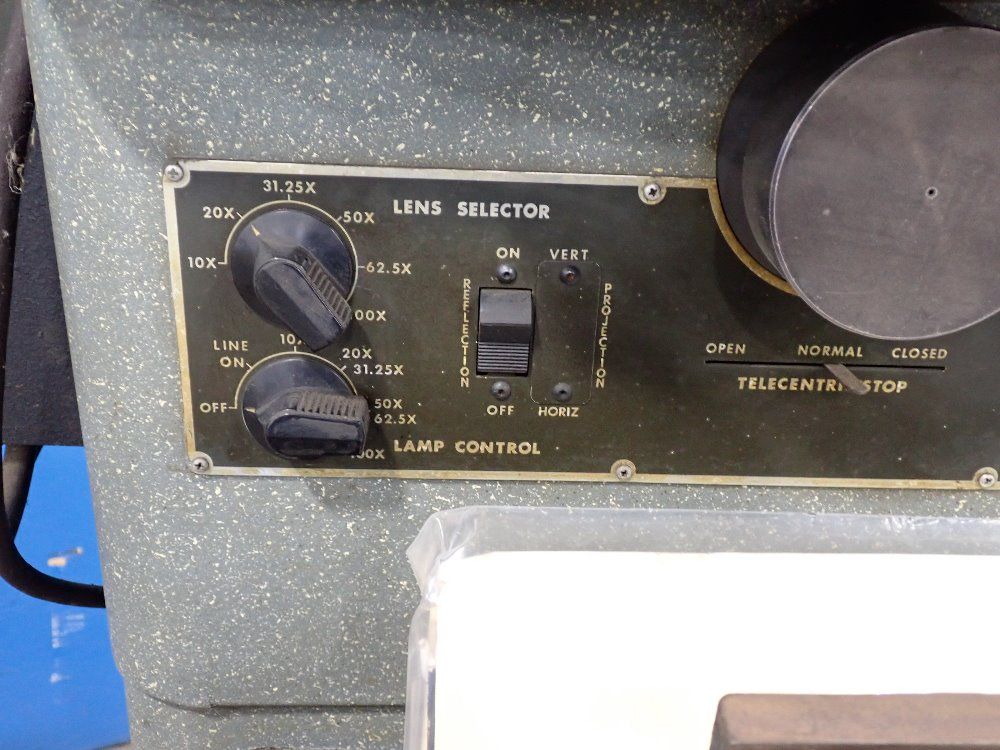 Jones & Lamson Optical Comparator & Measuring Machine - Fc-14