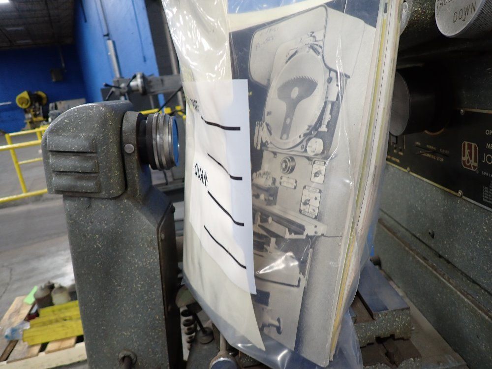 Jones & Lamson Optical Comparator & Measuring Machine - Fc-14