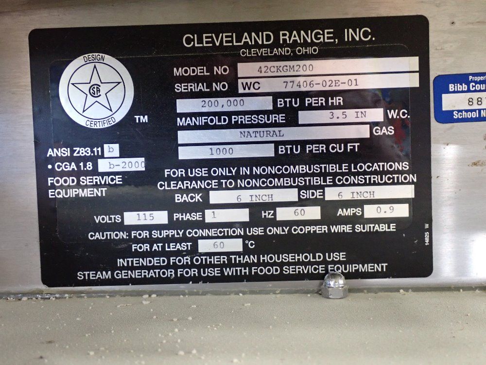 Cleveland Convection Steamer