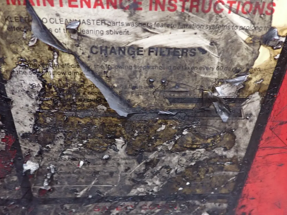 Kleer-flo 50 Gallons Parts Washer