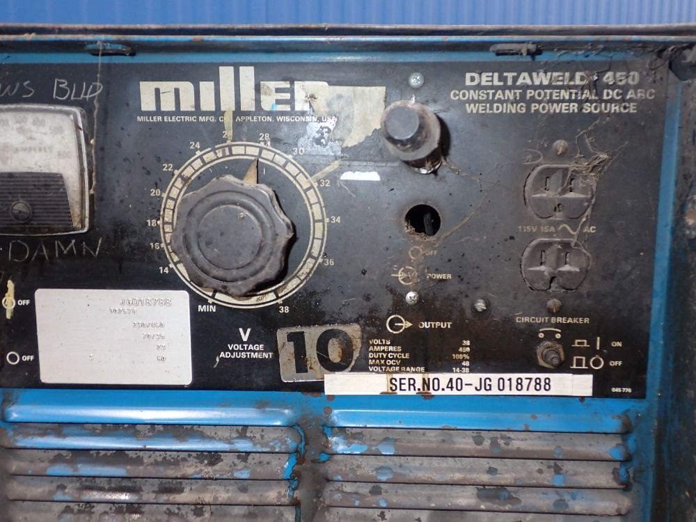 Miller Welder - Deltaweld 450