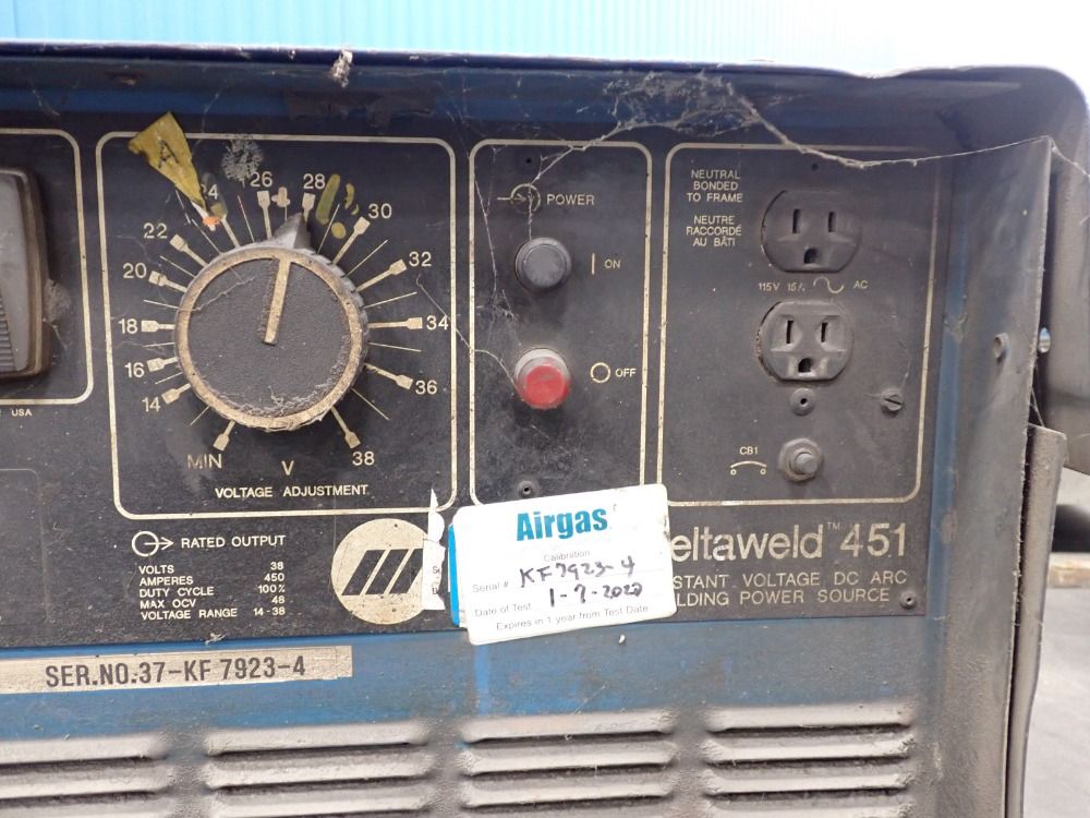 Miller Welder - Deltaweld 451