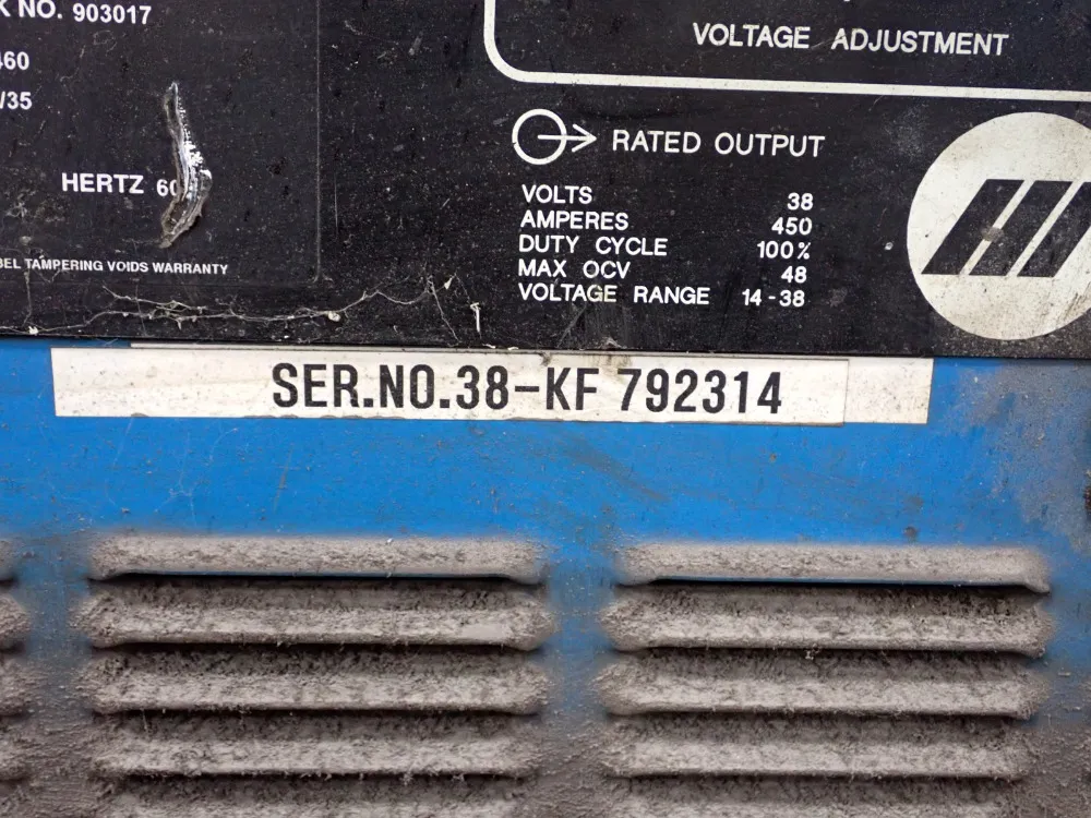 Miller Welder - Deltaweld 451