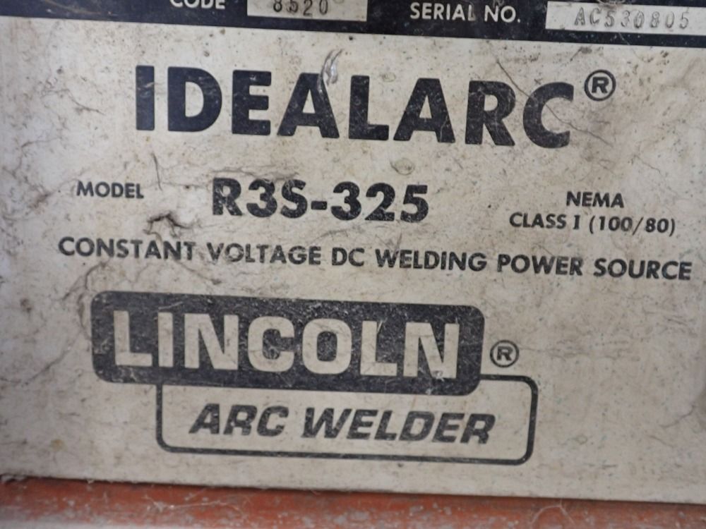 Lincoln Arc Welder - R35-325