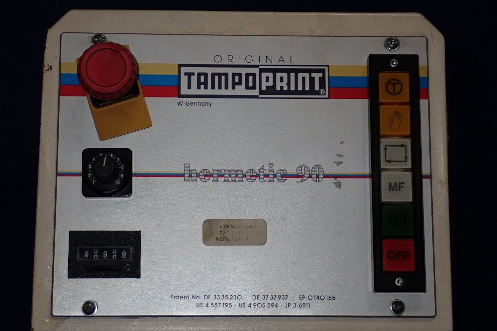 Tampo Print Pad Printer - Hermetic 90