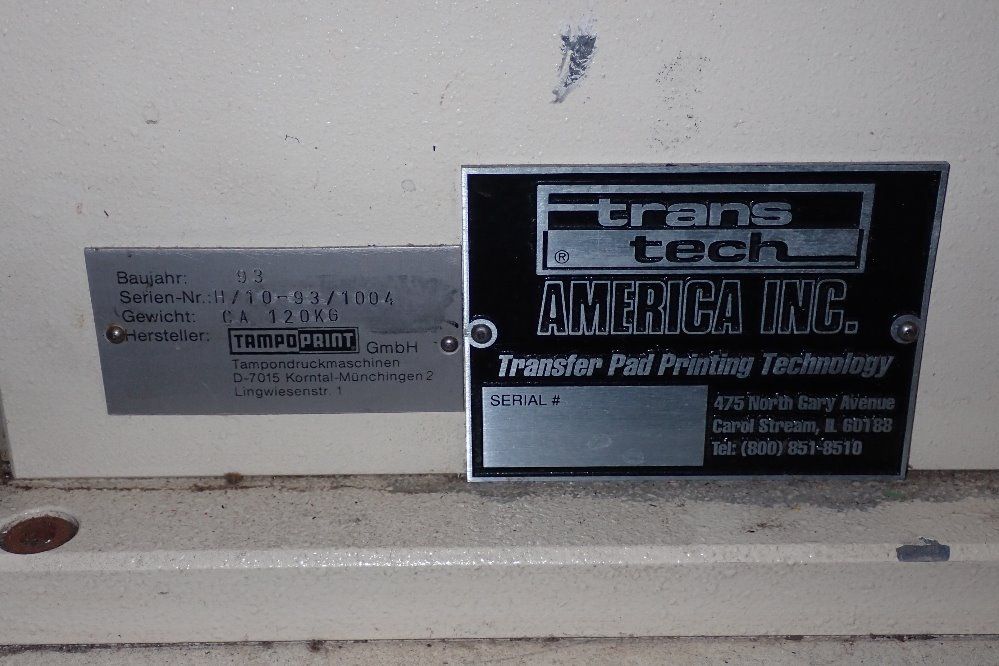 Tampo Print Pad Printer - Hermetic 90
