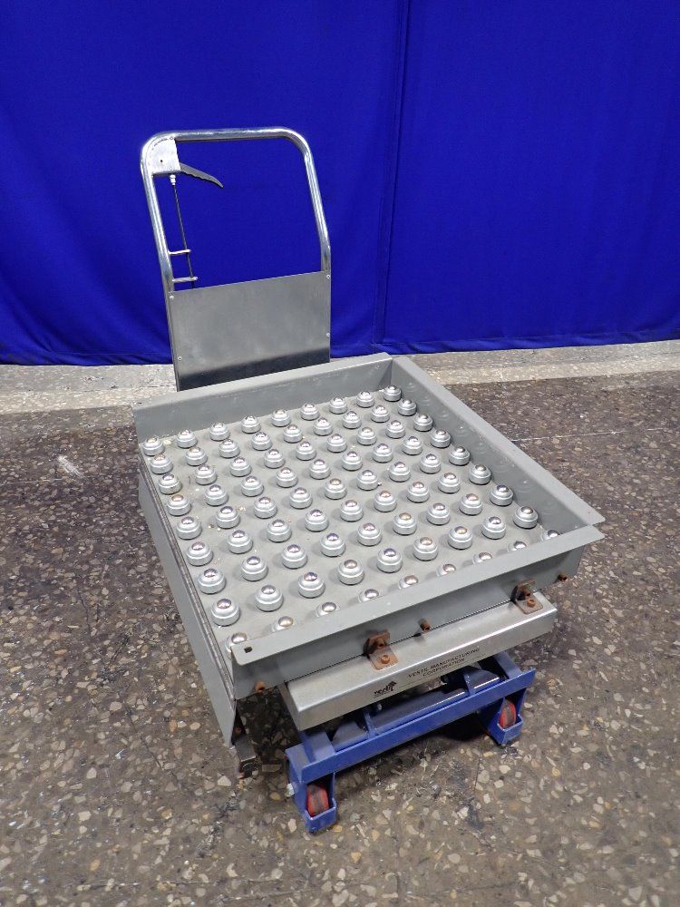 Vestil 31" X 28" Manual Lift Cart - Cart-750-ts