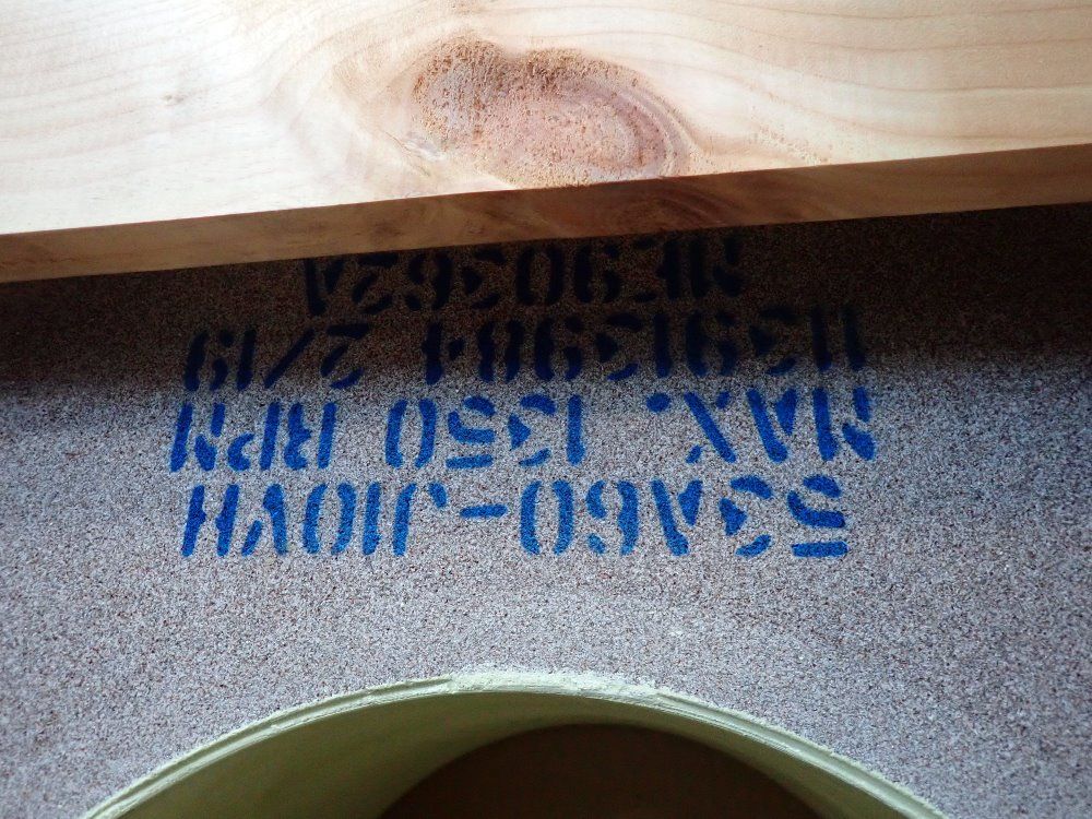 Norton 10" W X 24" Dia Grinding Wheels