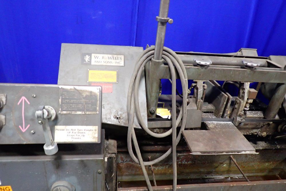 W.f. Wells And Son Inc Horizontal Band Saw