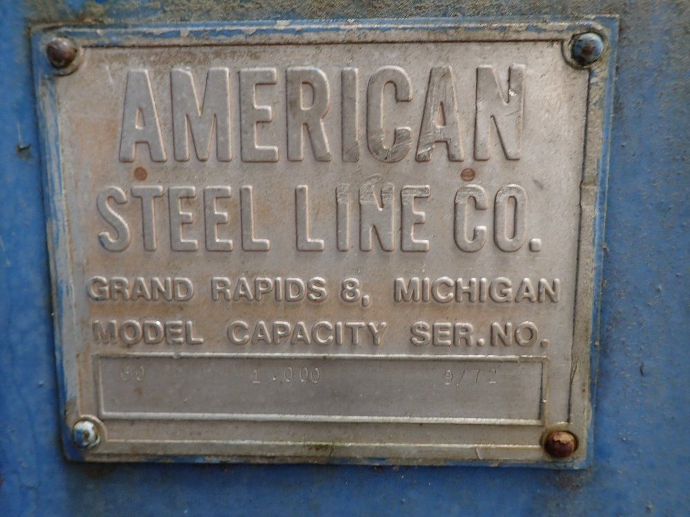 American Steel Line Company 1000lbs Uncoiler - 60